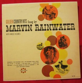 MARVIN RAINWATER lp NM golden country hits WADE HOLMES vinyl record NM