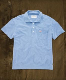 Denim & Supply Ralph Lauren Shirt, Solid Slub Polo Shirt   Mens Polos