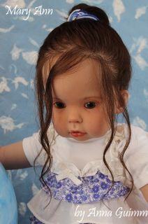 Toddler Girl Tibby by Donna RuBert Now Mary Ann 31 Human Hair