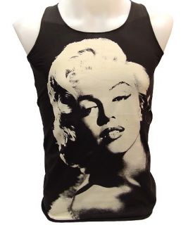Marilyn Monroe Rock Tank T Shirt Kate Moss Warhol S
