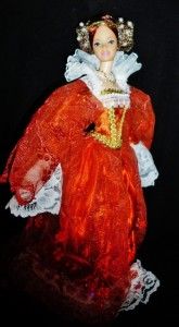Mary Tudor Queen of France Henry VIII Sister OOAK Barbie Doll
