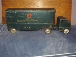 Vintage Tonka Marshall Field Toy Truck Pressed Steel 1950S