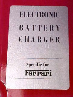 Ferrari Battery Charger Leather Case 360 430 455 550