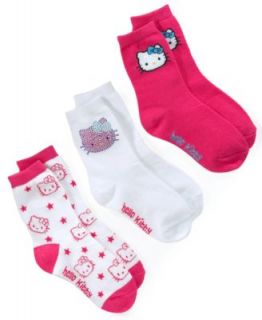 Hello Kitty Kids Socks, Girls Days of the Week Socks Five Pack   Kids
