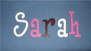 10 Childrens Wood Names Nursery Wall Decor Letters
