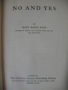Occult Heal The Sick Raise The Dead Mary Eddy 1898
