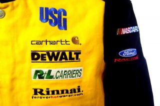 Matt Kenseth NASCAR Racing Jacket Dewalt 17 Mac Tools