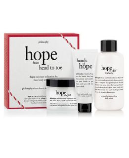 philosophy hope from head to toe skincare value set   A