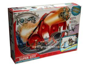 Mattel Robots Super City Motorized Playset