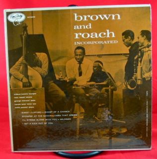 Clifford Brown Max Roach Incorporated LP Emarcy DG Mono Drummer Orig