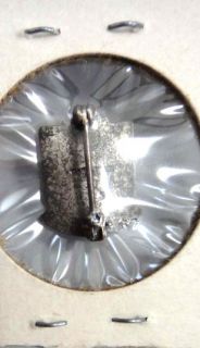 antique Masonic Mason Sterling Silver 25 Year Pin Jewelry