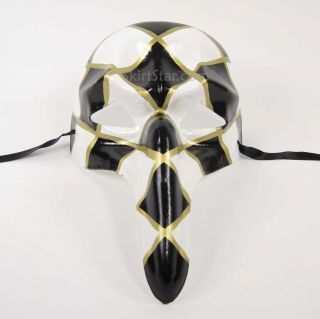 This beautiful masquerade mask can be a display piece or worn using