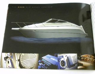 2002 02 Maxum Sport Cruiser Boat Brochure 3100 SCR 2700