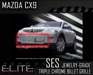 2008 2009 Mazda CX9 Ses Chrome Billet Grille Bottom
