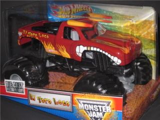 Monster Jam El Toro Loco 1 24 Scale Diecast Monster Truck Mattel