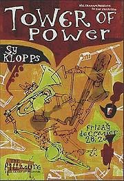 Tower of Power Fillmore Original Concert Poster F503
