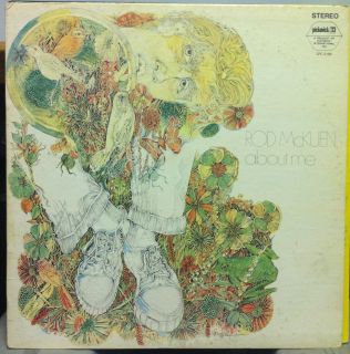 Rod McKuen About Me LP VG SPC 3189 Vinyl 1968 Record Beatnik Folk