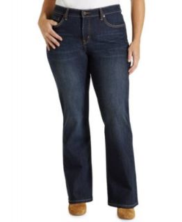 Levis Plus Size Jeans, 512 Perfectly Shaping Bootcut, Unscripted Wash