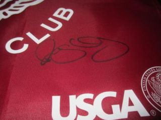 Rory McIlroy Signed 2012 US Open Olympic Club Pin Flag PSA DNA 2011
