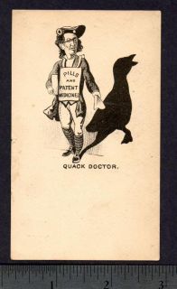 Quack DoctorPills and Patent Medicines.