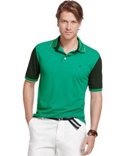 Izod Shirt, Color Blocked Performance Polo Shirt   Mens Polos