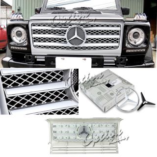2002 2008 MERCEDES BENZ G GLASS FRONT GRILLE