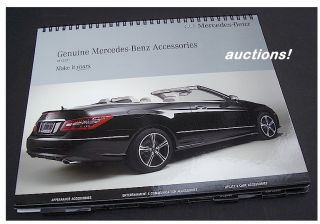 2011 Mercedes Dealer Accessories Catalogue Brochure