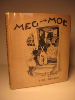1938 Scarce Meg Moe Pickaninny Era Kids Book