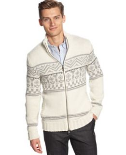 Calvin Klein Sweaters, Holiday Exclusive Full Zip Fairisle