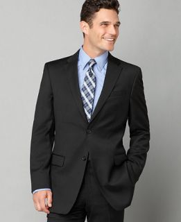 Tommy Hilfiger Jackets, Black Two Button Slim Fit   Mens Suits & Suit
