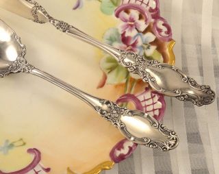 Victorian Silver Plate Antique 1898 Melrose Master Butter Sugar Spoon