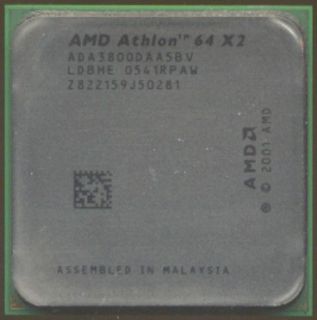 AMD ATHLON 3800+ X2 SOCKET 939 DUAL CORE CPU ~ MANCHESTER CORE