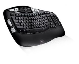 Logitech Wireless Keyboard K350—a comfort curve without the learning