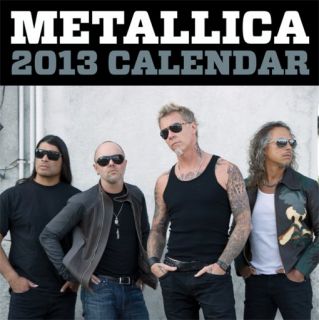 Metallica Official 2013 Calendar