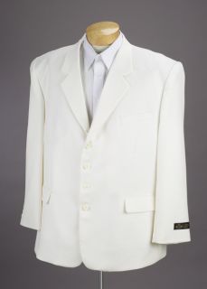 Mens SB Cream Dress Suit Mens Size 50R 50 R New