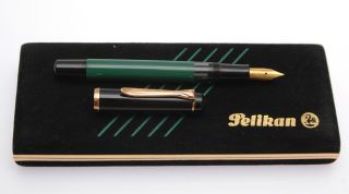 Pelikan Stilografica Vintage M150 Verde Nera New Old Stock in Box