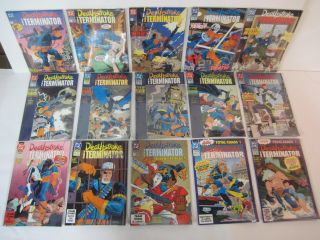 Complete Set Deathstroke The Terminator 1 40 Annuals 1 3 NM M DC 1987