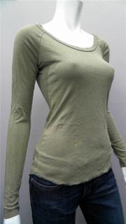 Mossimo Supply Co Ladies Womens XS Stretch Crew Neck Pullover Top