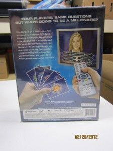 To Be a Millionaire? Interactive DVD Game Imagination Meredith Vieira