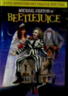 Tim Burtons Beetlejuice 1988 SEALED 20th Anniverisary Deluxe Edition