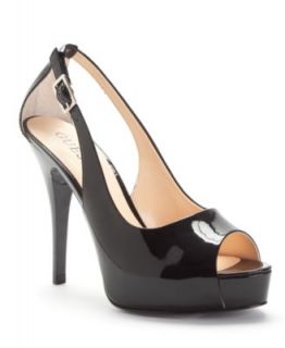 GUESS Womens Shoes, Jacoba Platform Pumps   Shoes