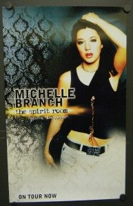 Michelle Branch Promo Poster The Spirit Room 2001 Everywhere Goodbye