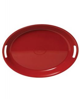 Fiesta Dinnerware, Melamine Oval Handled Tray