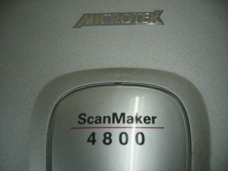 Microtek Mrs 1200T48U Scanmaker 4800 Flatbed Scanner
