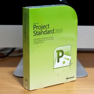 new/sealed (in retail pack) Microsoft Project Standard 2010 32 bit/x64