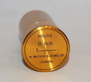 Antique Microscope Objective Lens Watson Sons