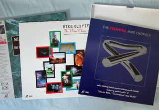 Japan Laserdisc Box Set Mike Oldfield Limited Edition The Essential