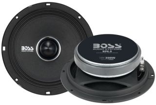 Boss BP6 8 6 5 600W Mid Bass Mid Range Car Audio Speakers Drivers