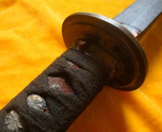 Antiques Japan Military Handmade Blade  katana Sword
