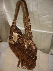 Michael Kors Webster Antique Brass Large Tote Bag